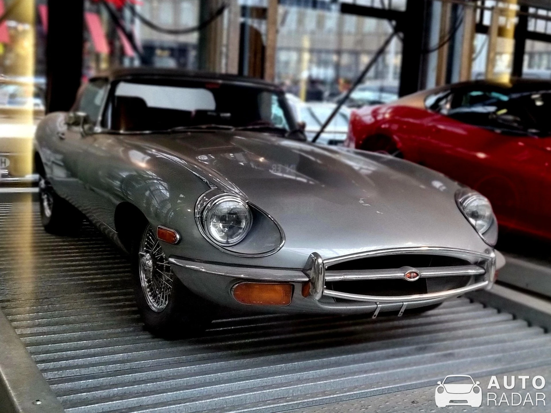 Jaguar E-Type spotted in Düsseldorf, Germany