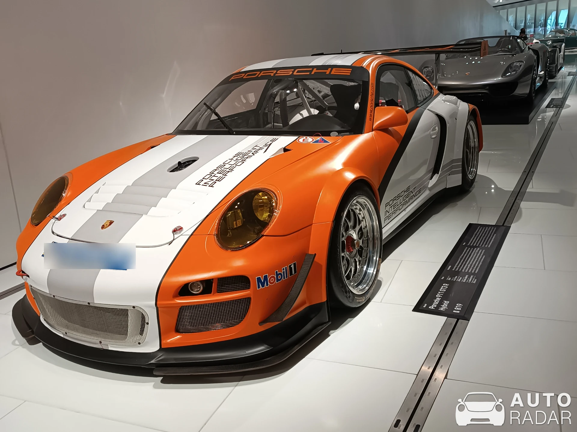 Porsche 997 GT3 R Hybrid spotted