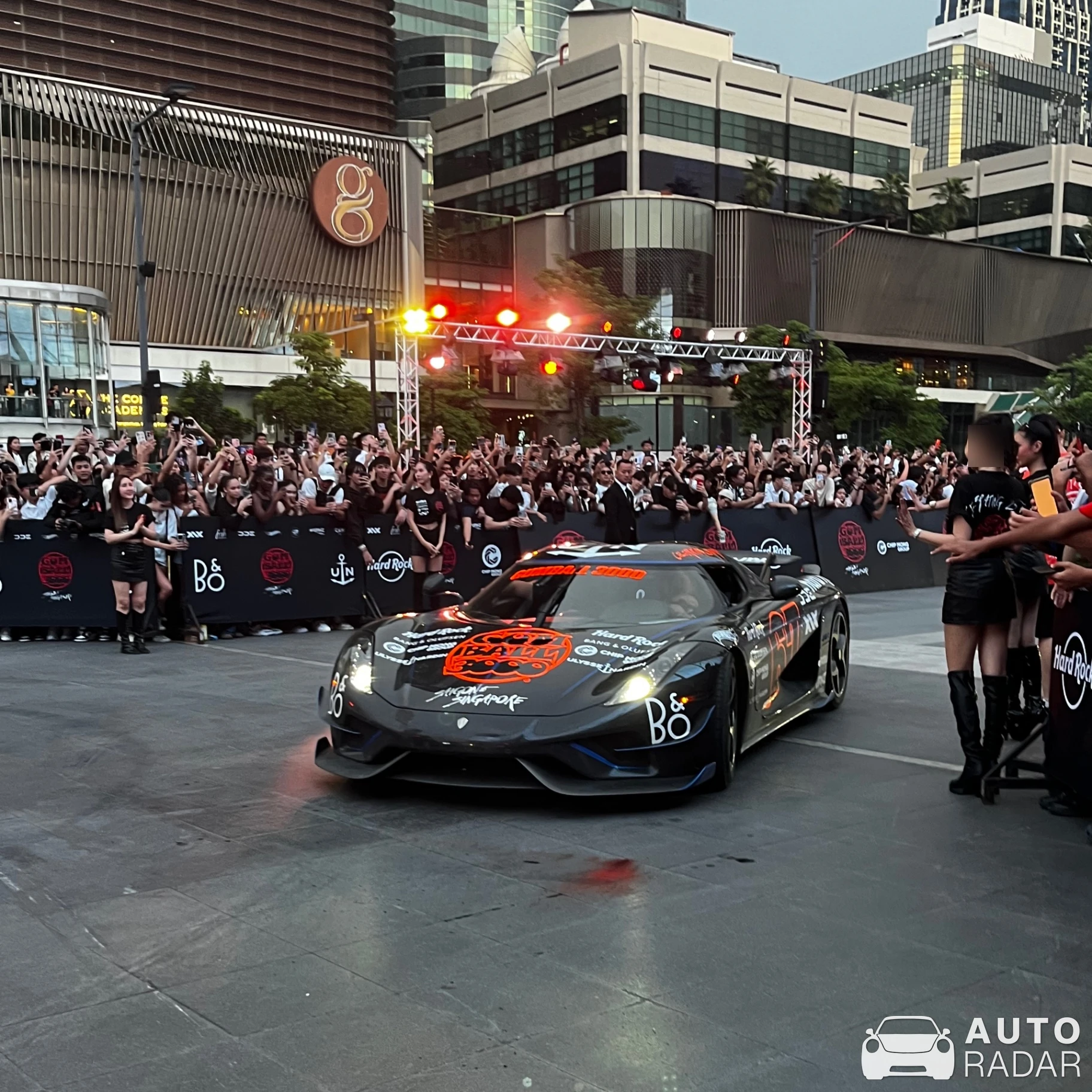 Koenigsegg Regera spotted in Pathum Wan, Thailand