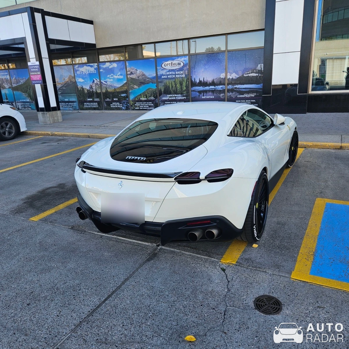 Ferrari Roma spotted in Calgary, Canada