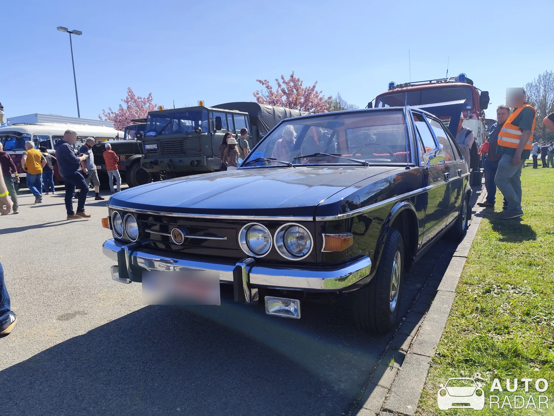 Tatra 613 spotted in Hartmannsdorf