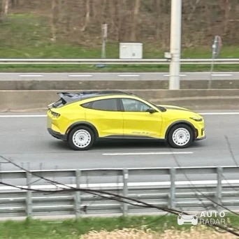 Ford Mustang Mach-E Rally spotted in Leuven
