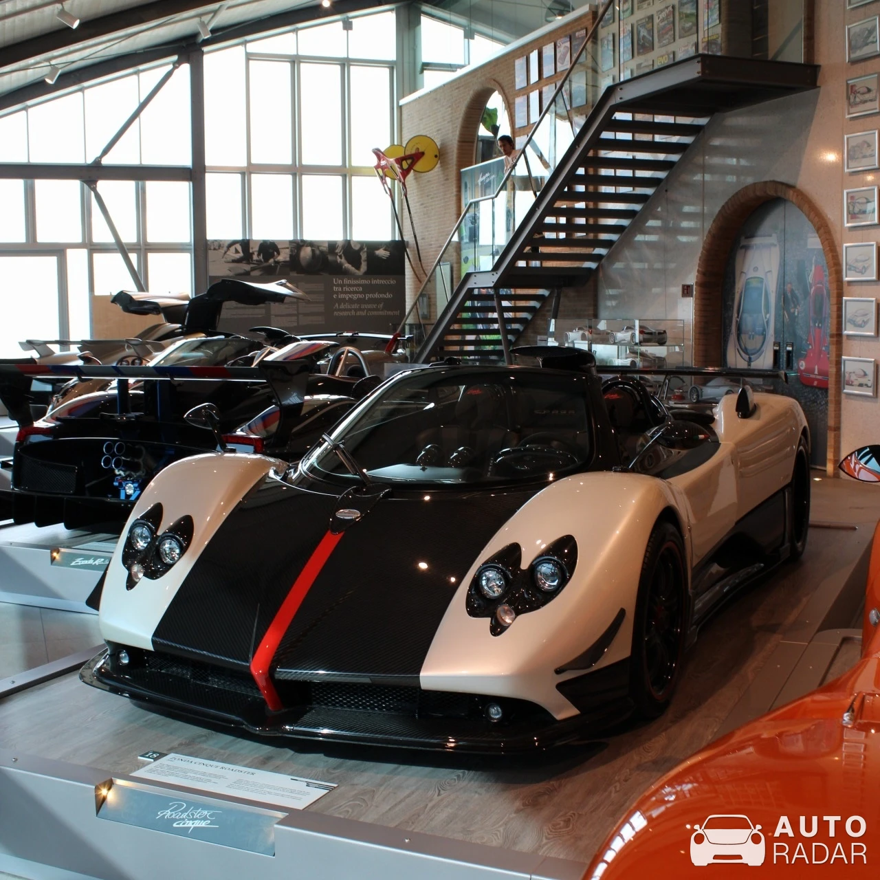 Pagani Zonda Cinque Roadster spotted in San Cesario sul Panaro