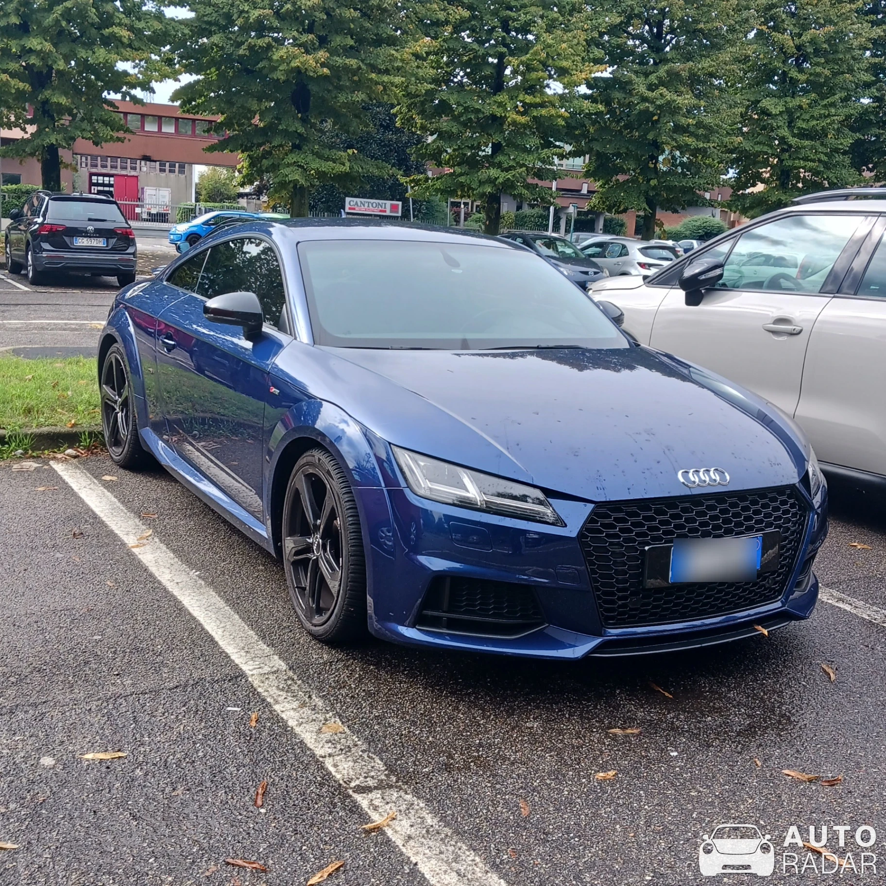 Audi TT 8S spotted in Città metropolitana di Milano, Italy