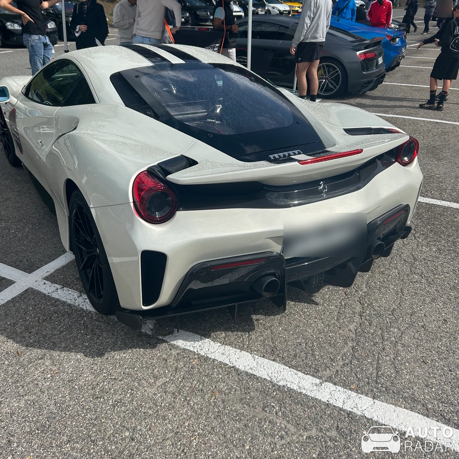 Ferrari 488 Pista spotted in Grenoble