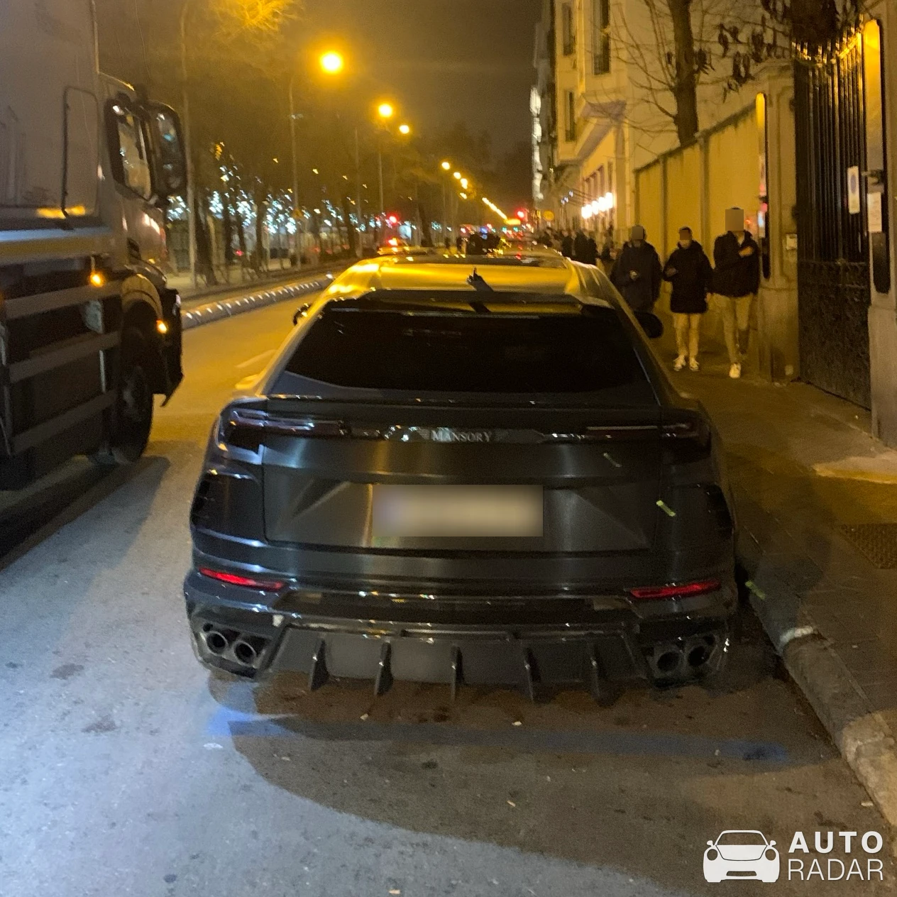 Lamborghini Urus Mansory spotted in Madrid