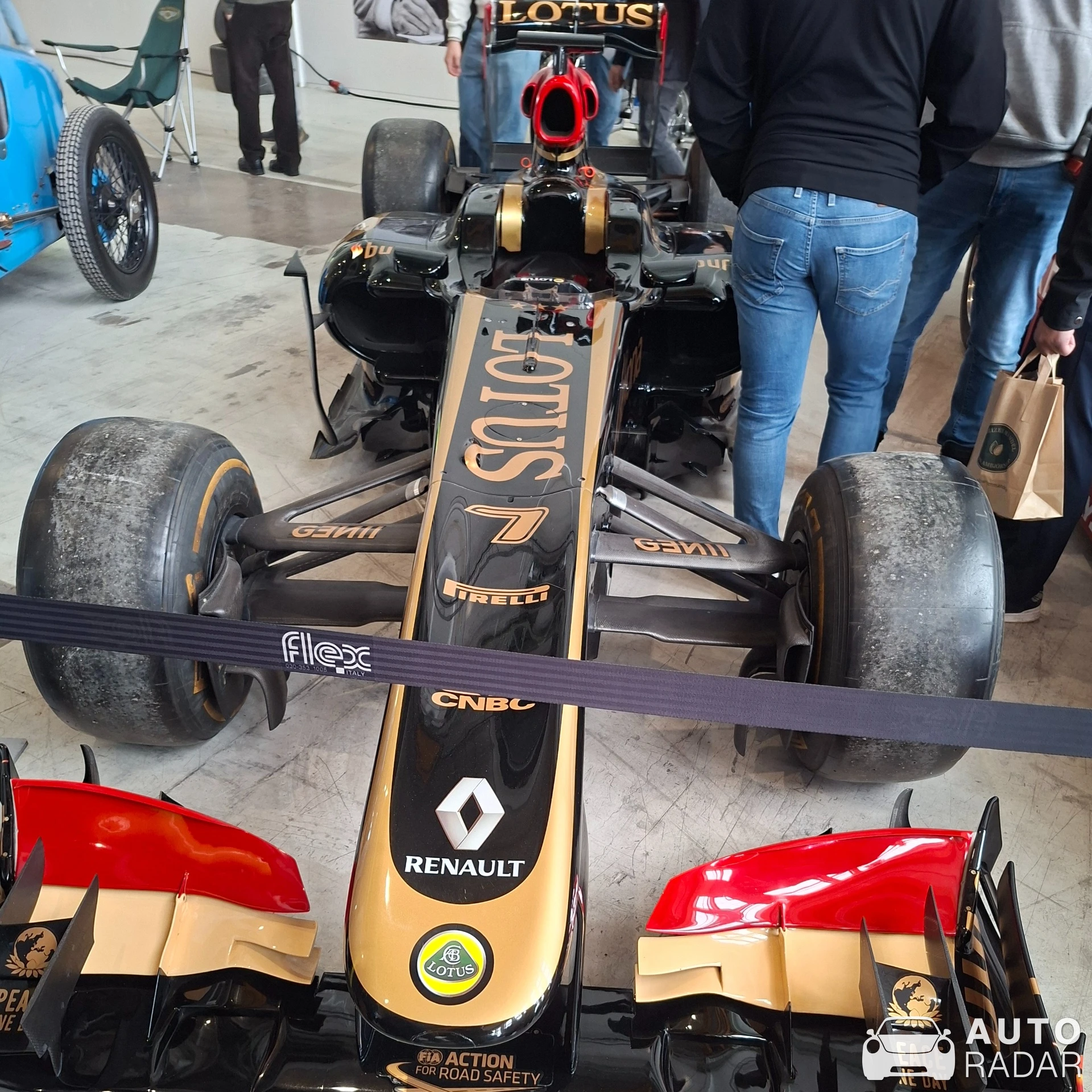 Lotus E21 spotted