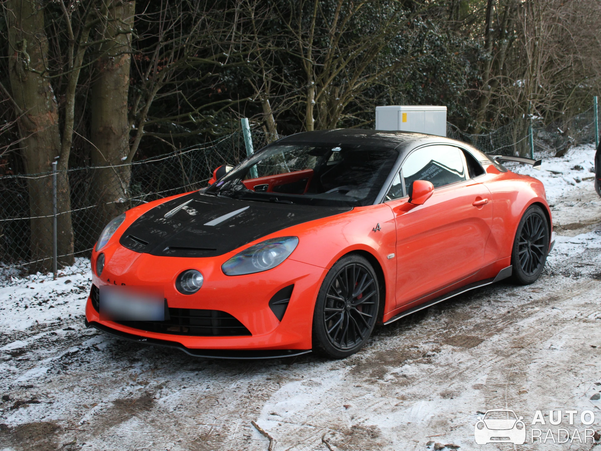 Alpine A110 R spotted in Brussels, Belgium