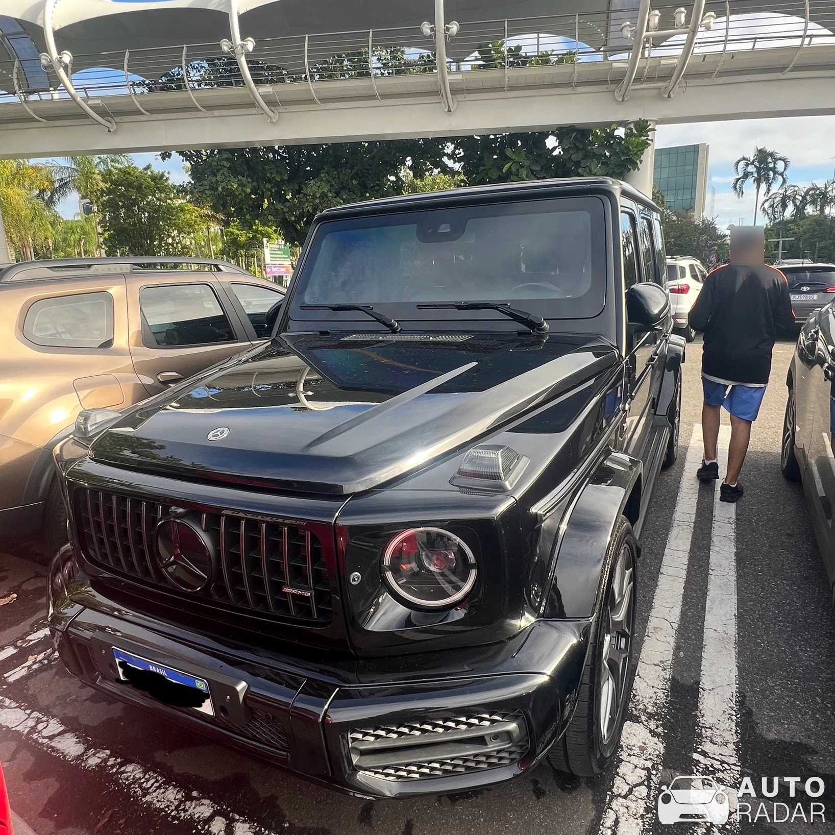 Mercedes-AMG G 63 spotted in Barra da Tijuca, Brazil
