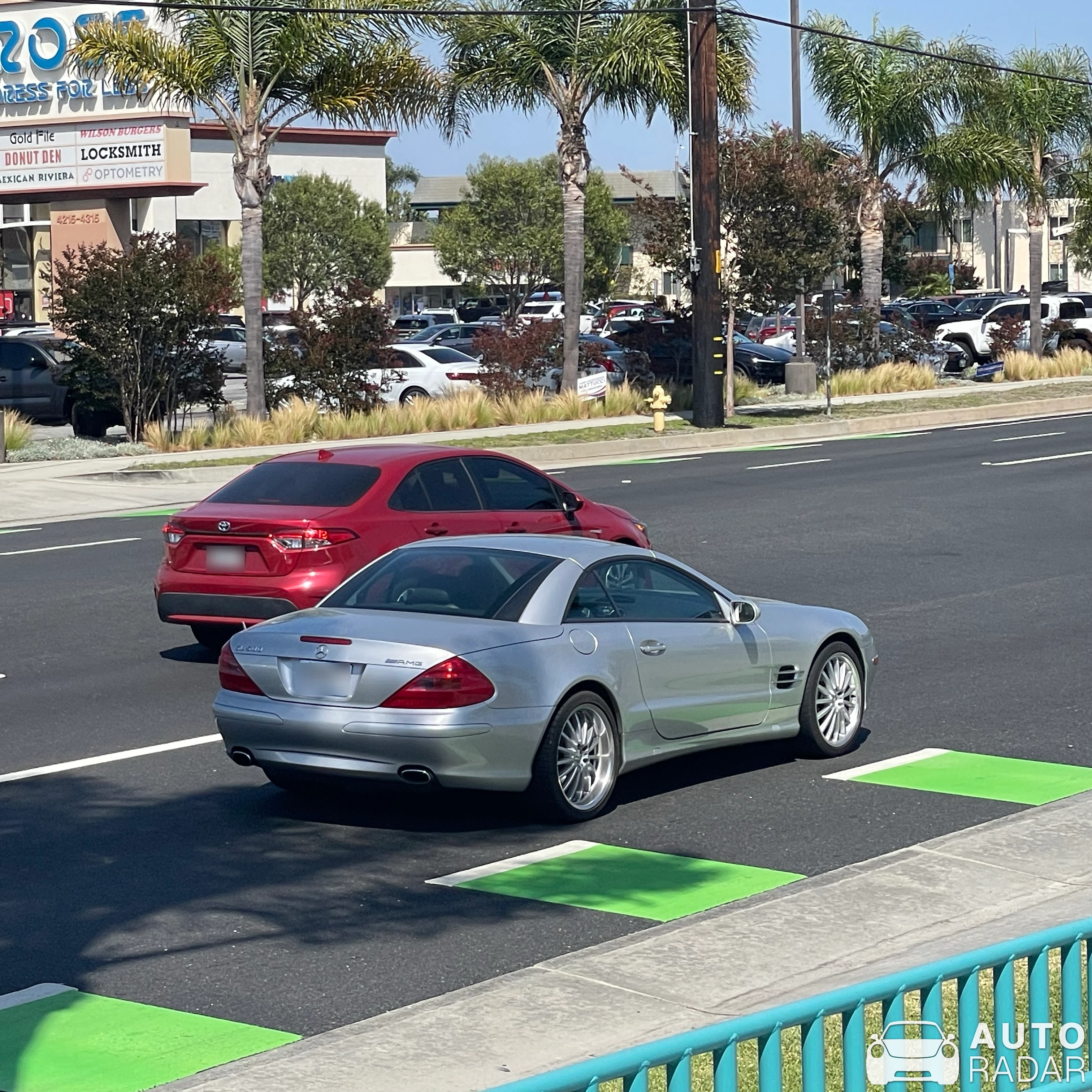 Mercedes-Benz SL 55 AMG R230 spotted in Torrance