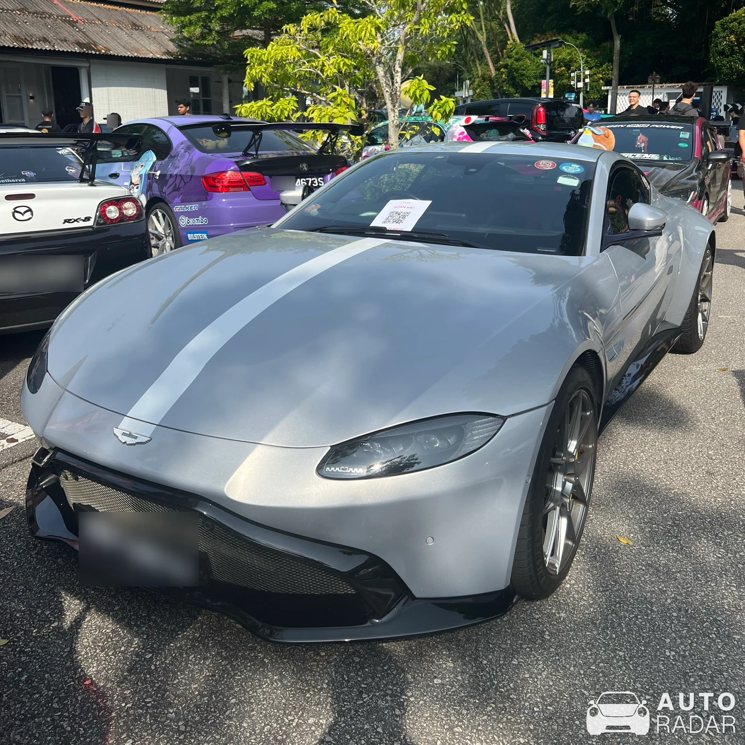 Aston Martin V8 Vantage spotted in Singapore, Singapore