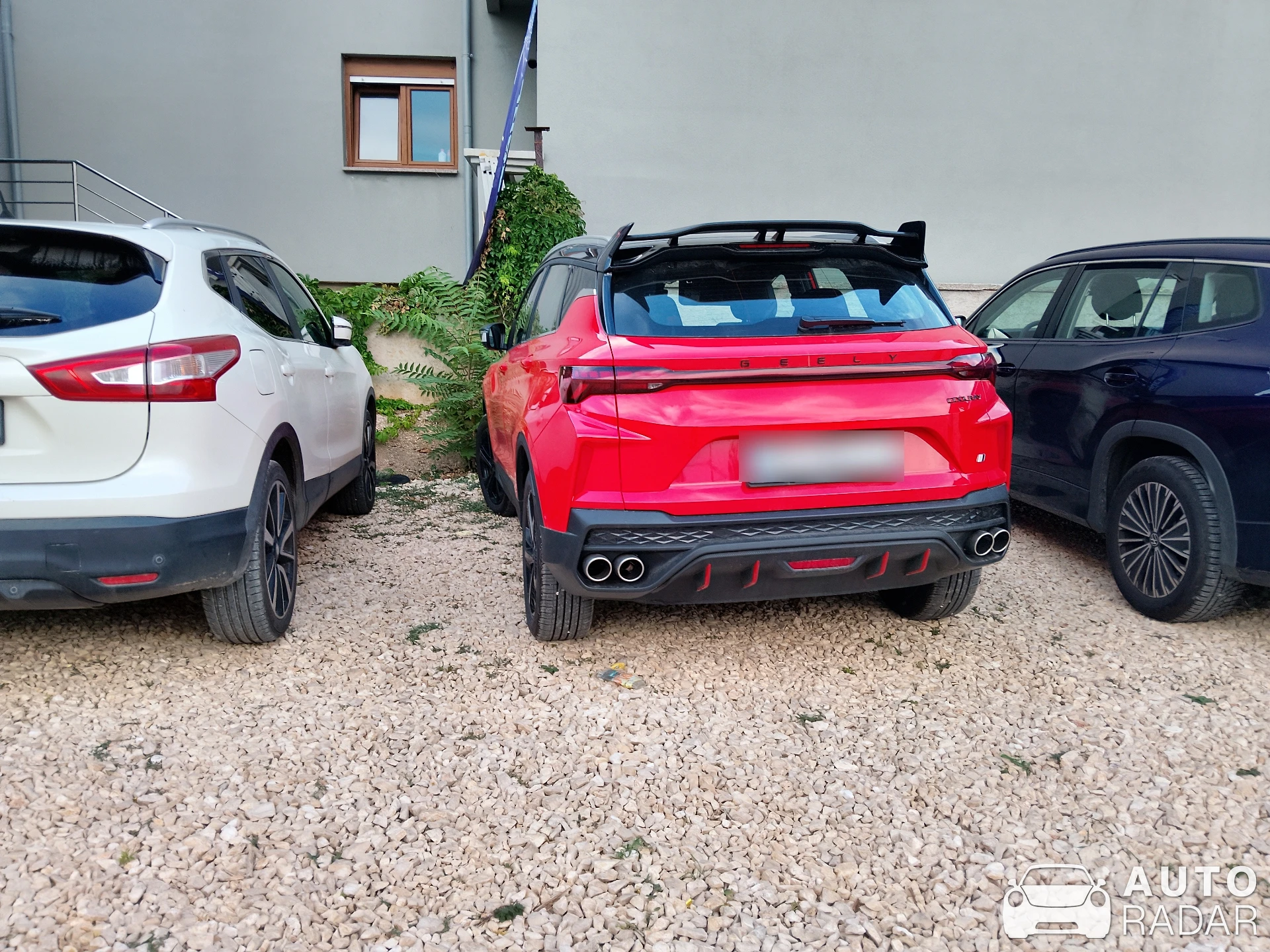 Geely Coolray spotted