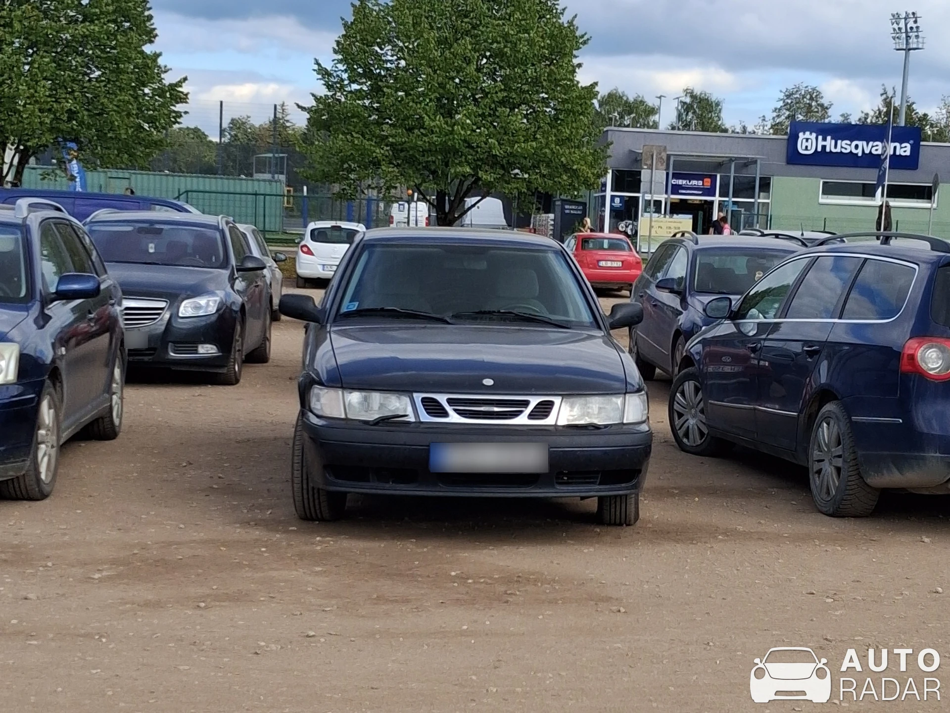 Saab 9-5 Aero SportCombi spotted in Cēsis
