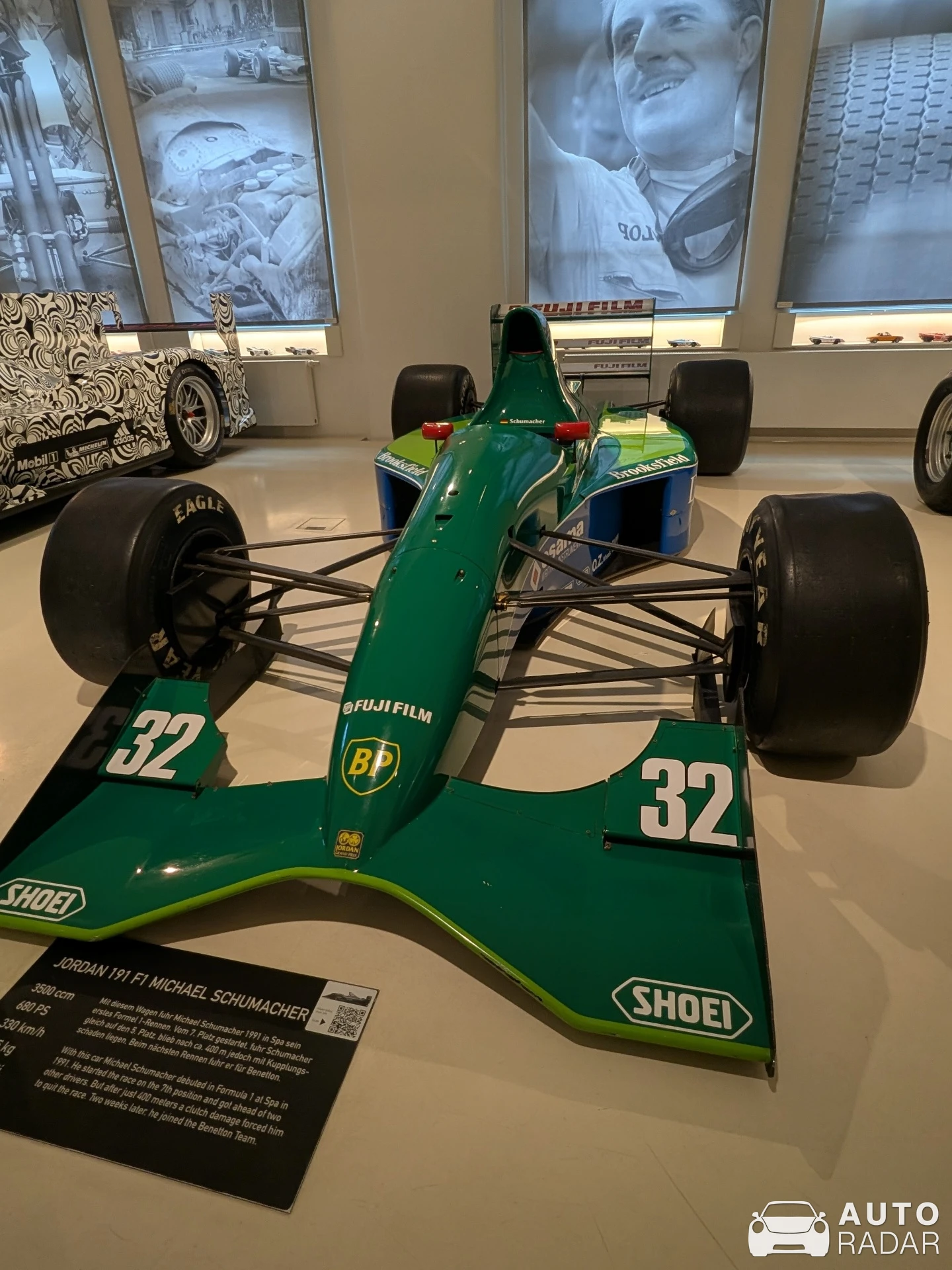 Jordan F1 spotted in Hamburg