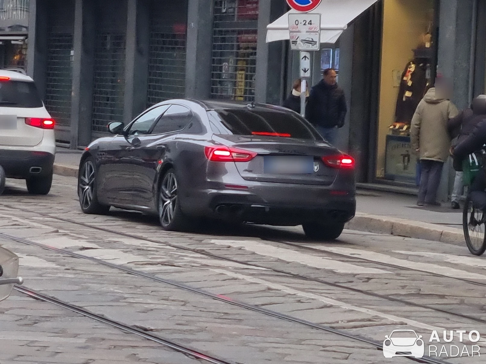 Maserati Quattroporte S Q4 2017 spotted in Milano, Italy