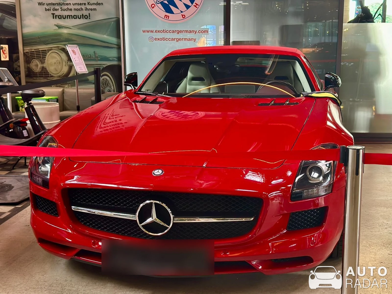 Mercedes-Benz SLS AMG GT Roadster spotted in München
