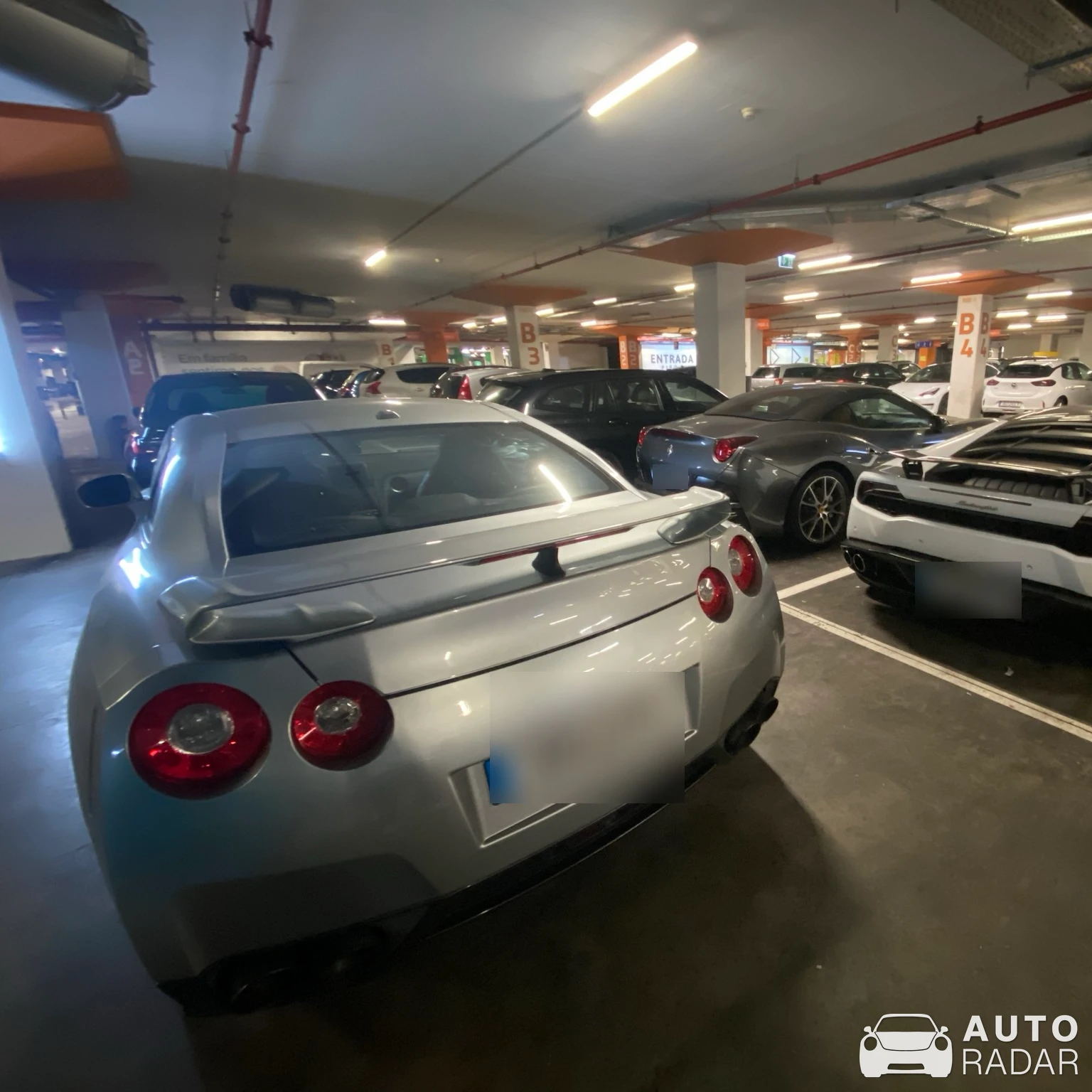 Nissan GT-R R35 spotted in Nogueira, Portugal
