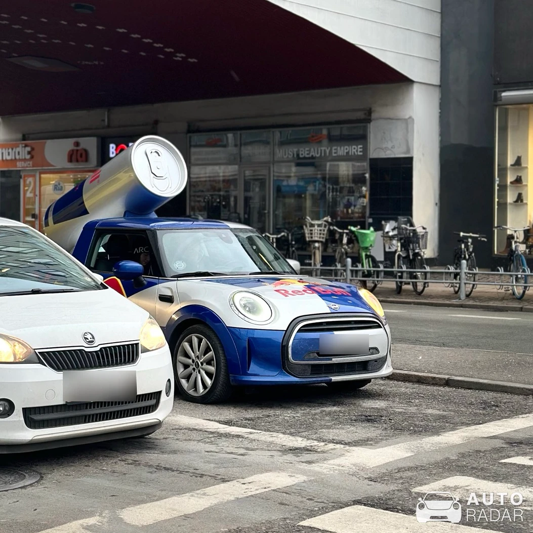 Mini Cooper Red Bull spotted in København, Danimarca