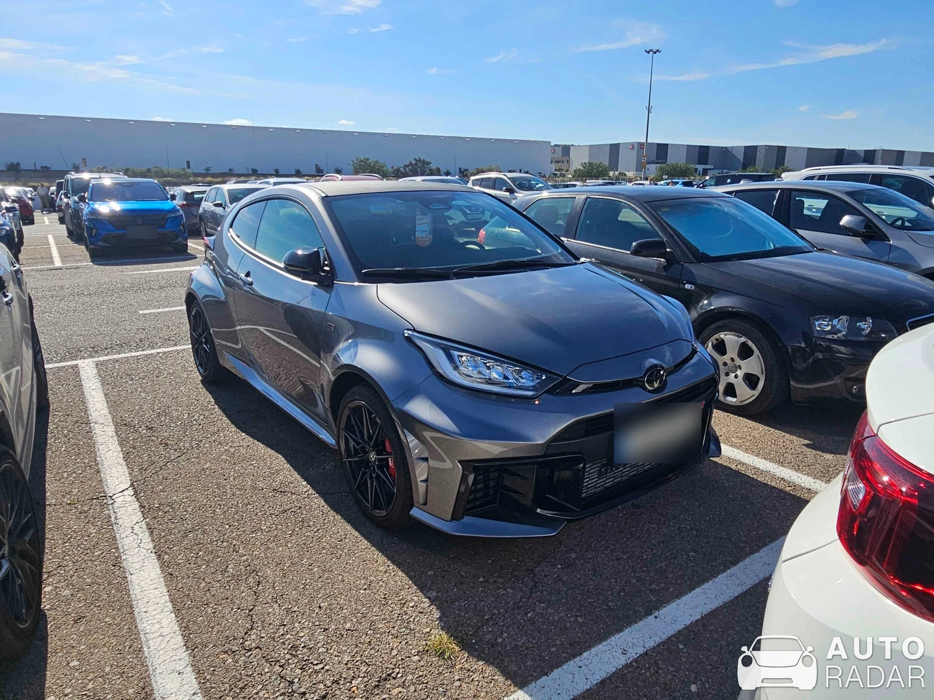 Toyota GR Yaris spotted in Cheste, Spain