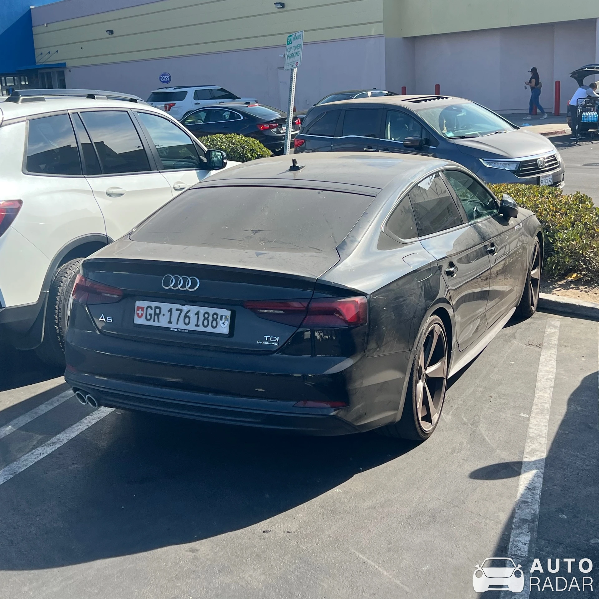 Audi A5 spotted in Los Angeles, United States