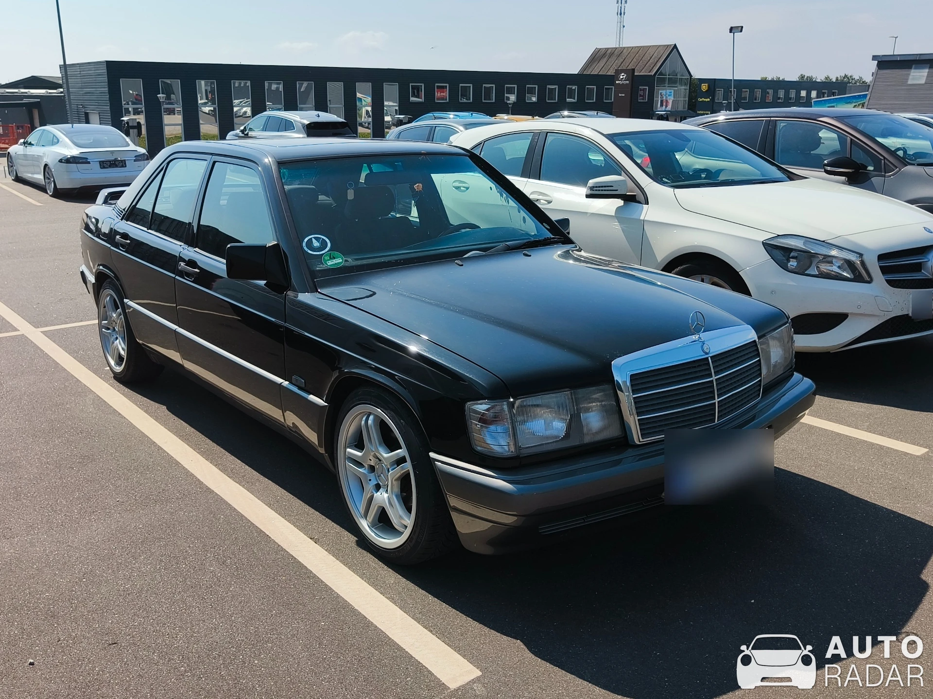 Mercedes-Benz 190 E W201 spotted in Thisted