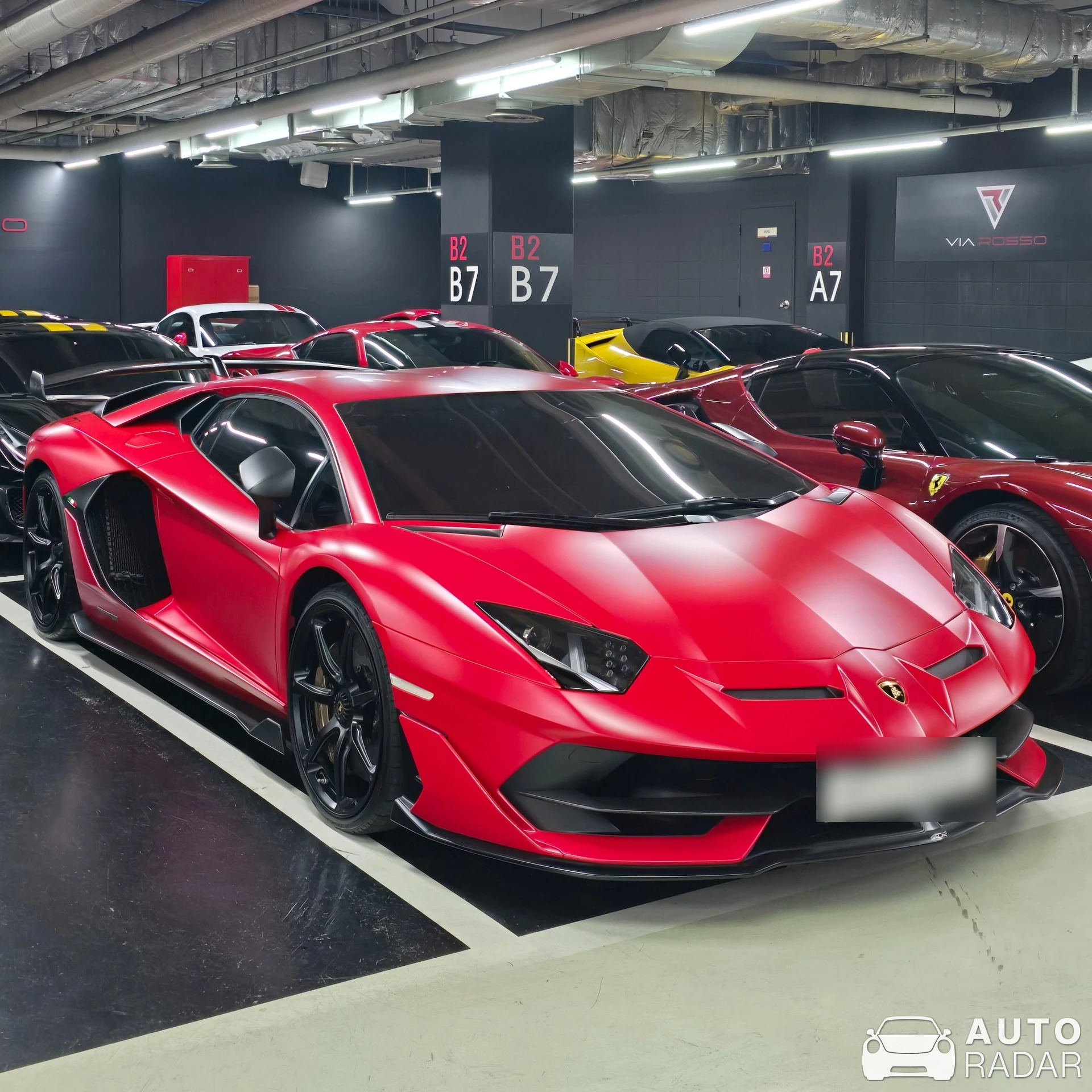 Lamborghini Aventador LP770-4 SVJ Roadster spotted in Seocho District, South Korea
