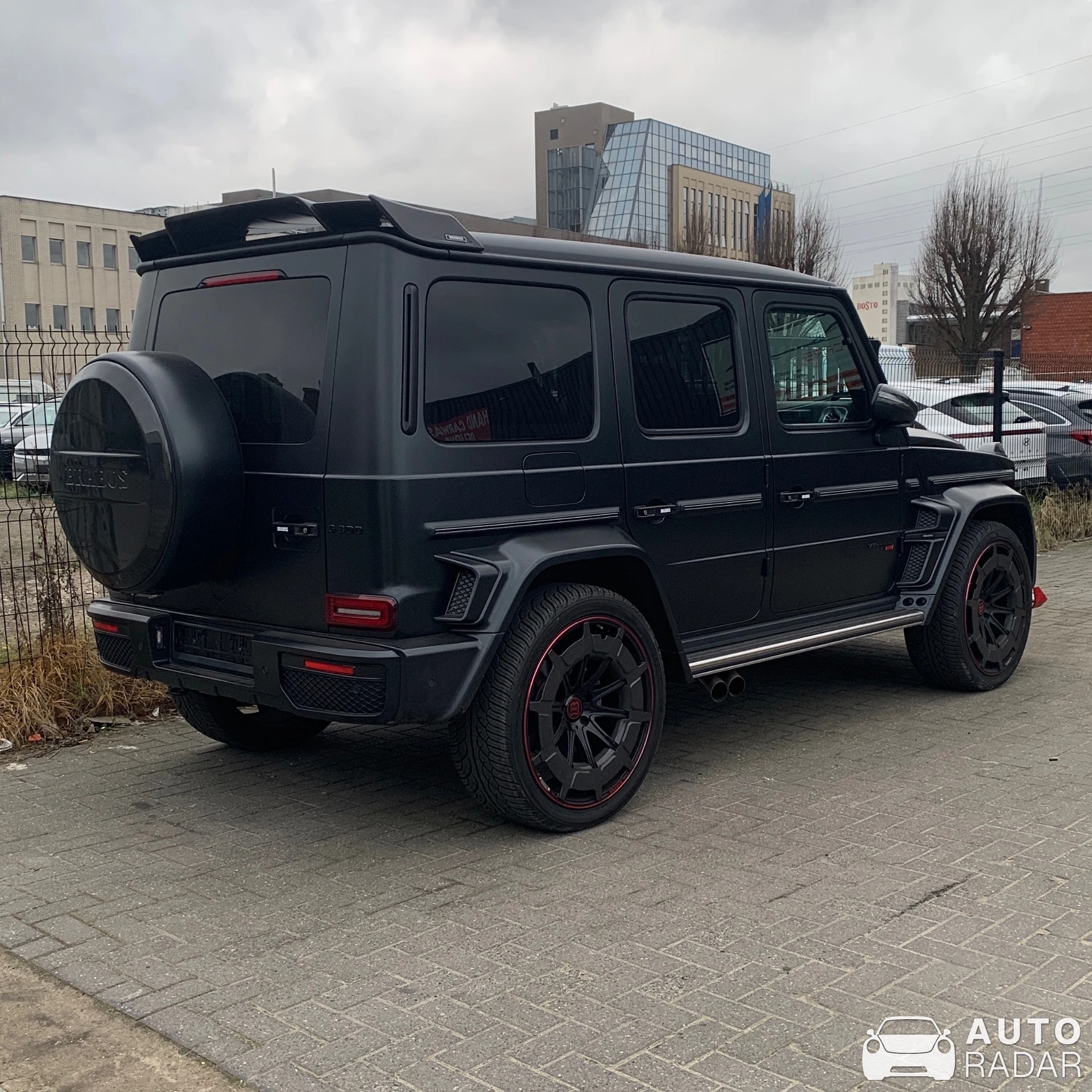 Mercedes-AMG Brabus G 63 2016 spotted in Antwerpen, België