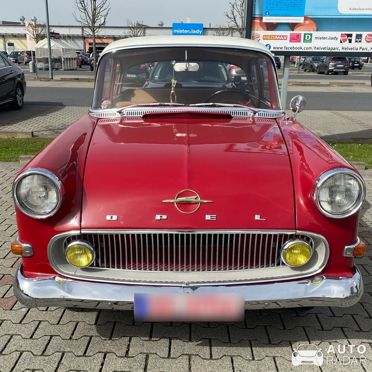Opel Rekord P1 spotted in Groß-Gerau, Deutschland