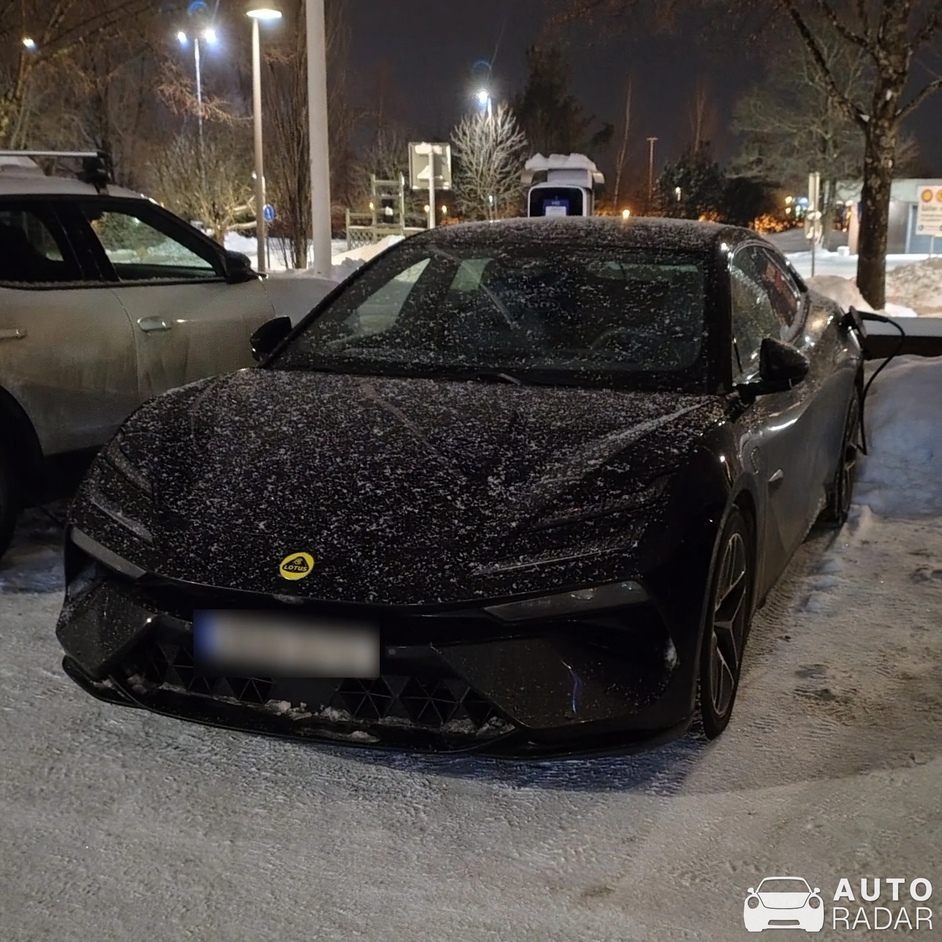 Lotus Emeya spotted in Borlänge, Sweden