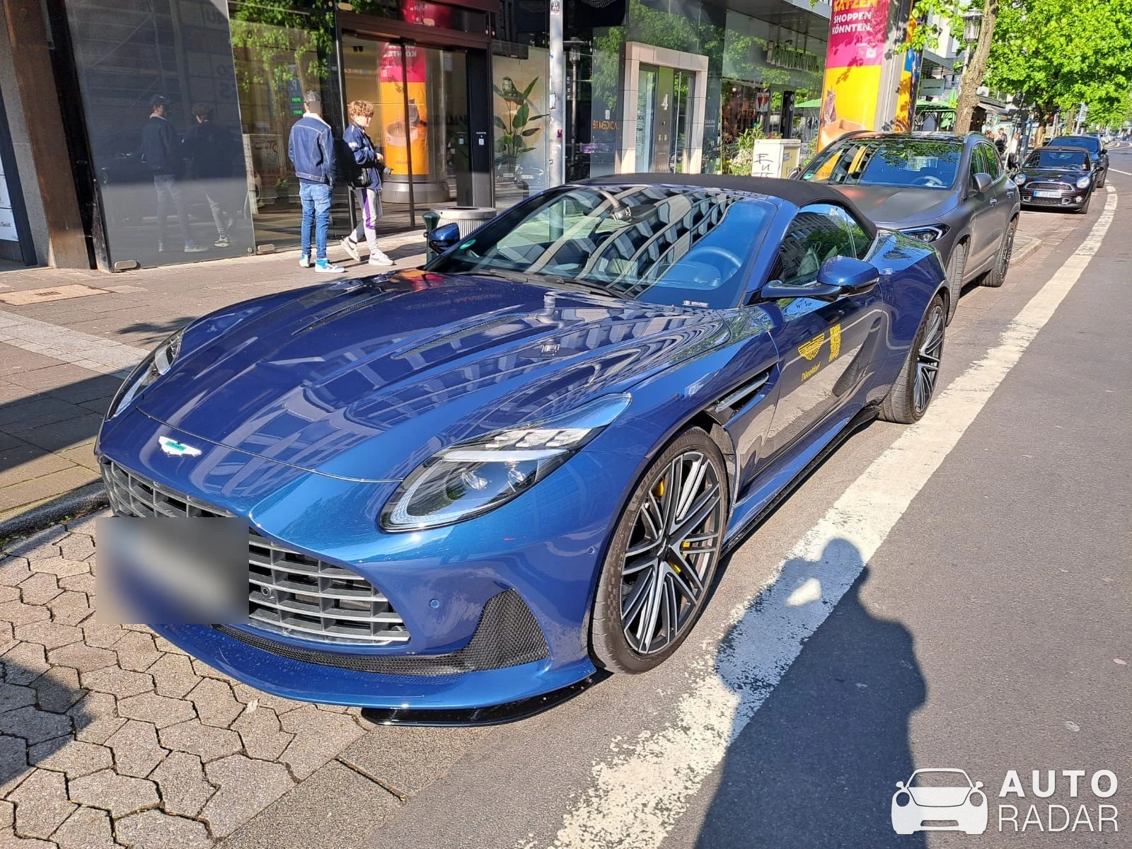 Aston Martin DB11 Launch Edition spotted in Düsseldorf