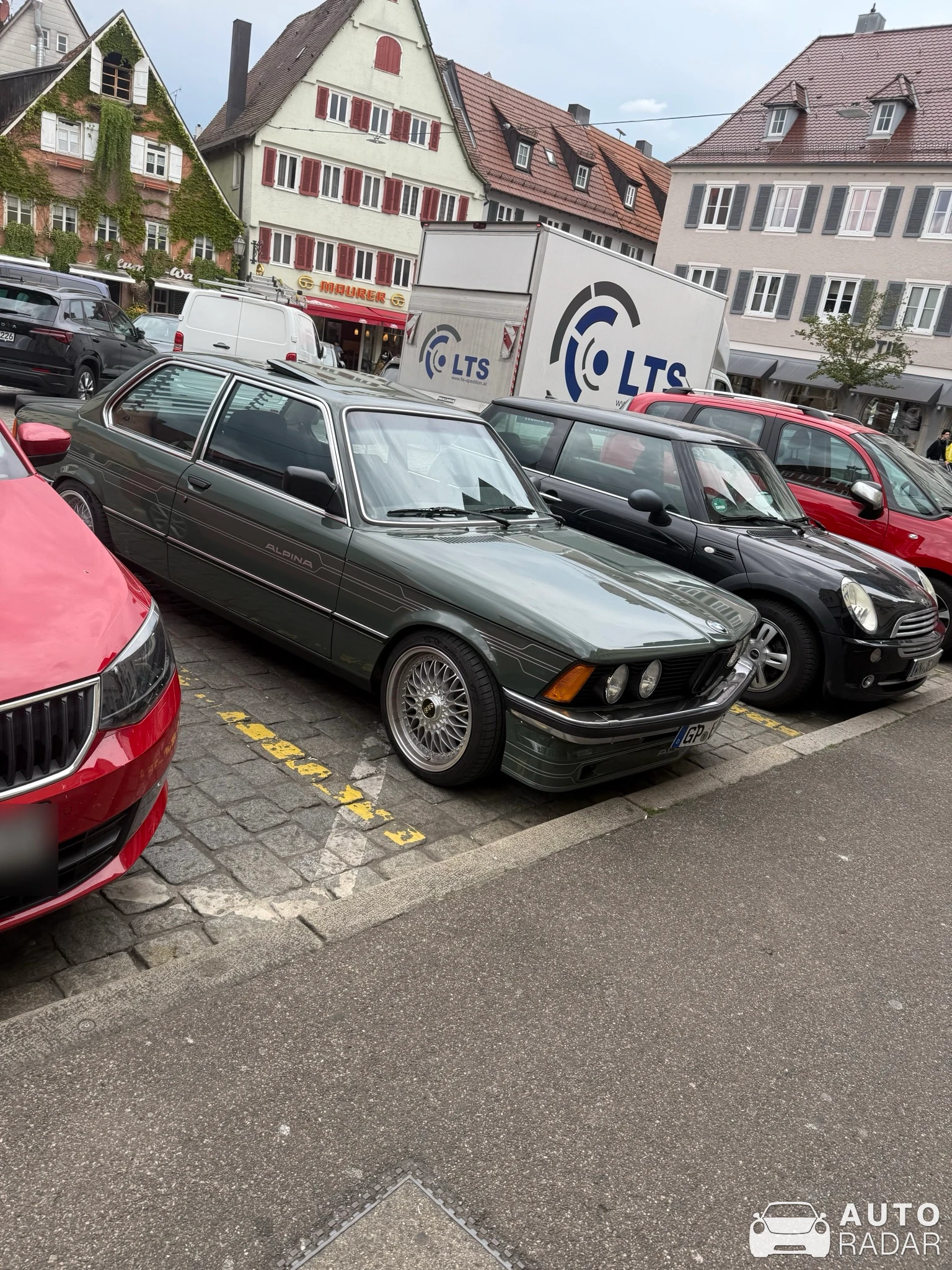 Alpina B7 Turbo Coupé E24 spotted in Schorndorf