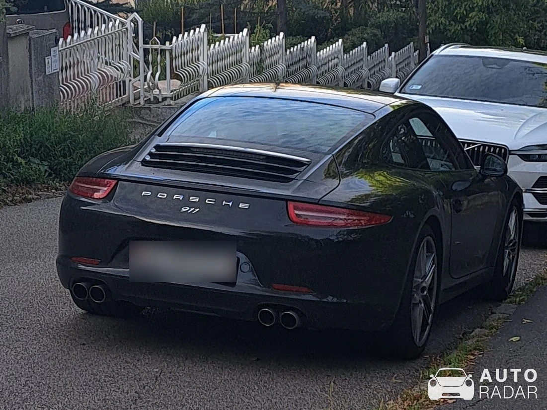 Porsche 991 Carrera S MkI spotted in Budapest, Hungary