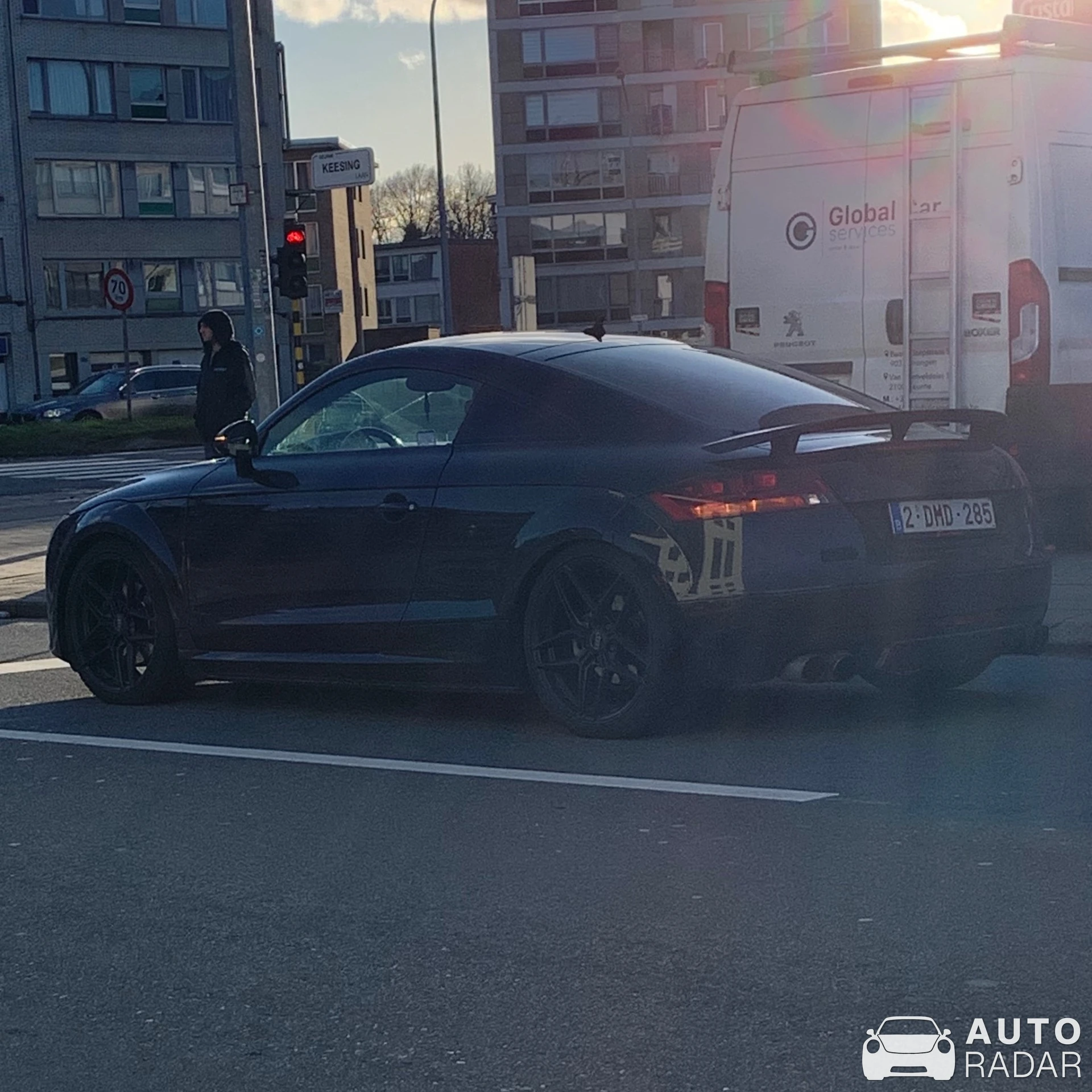 Audi TT-RS spotted in Antwerpen, België