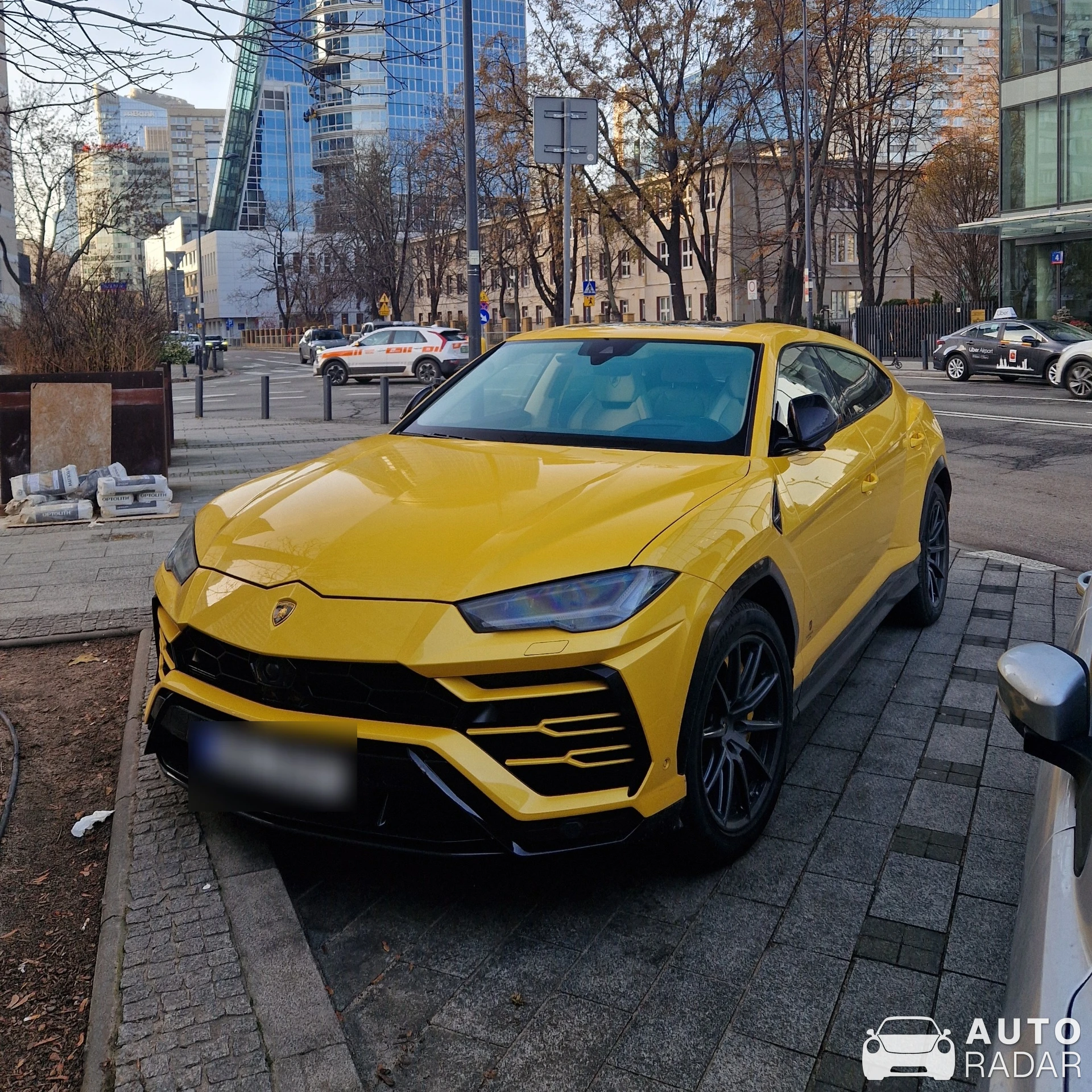 Lamborghini Urus spotted in Warszawa, Poland