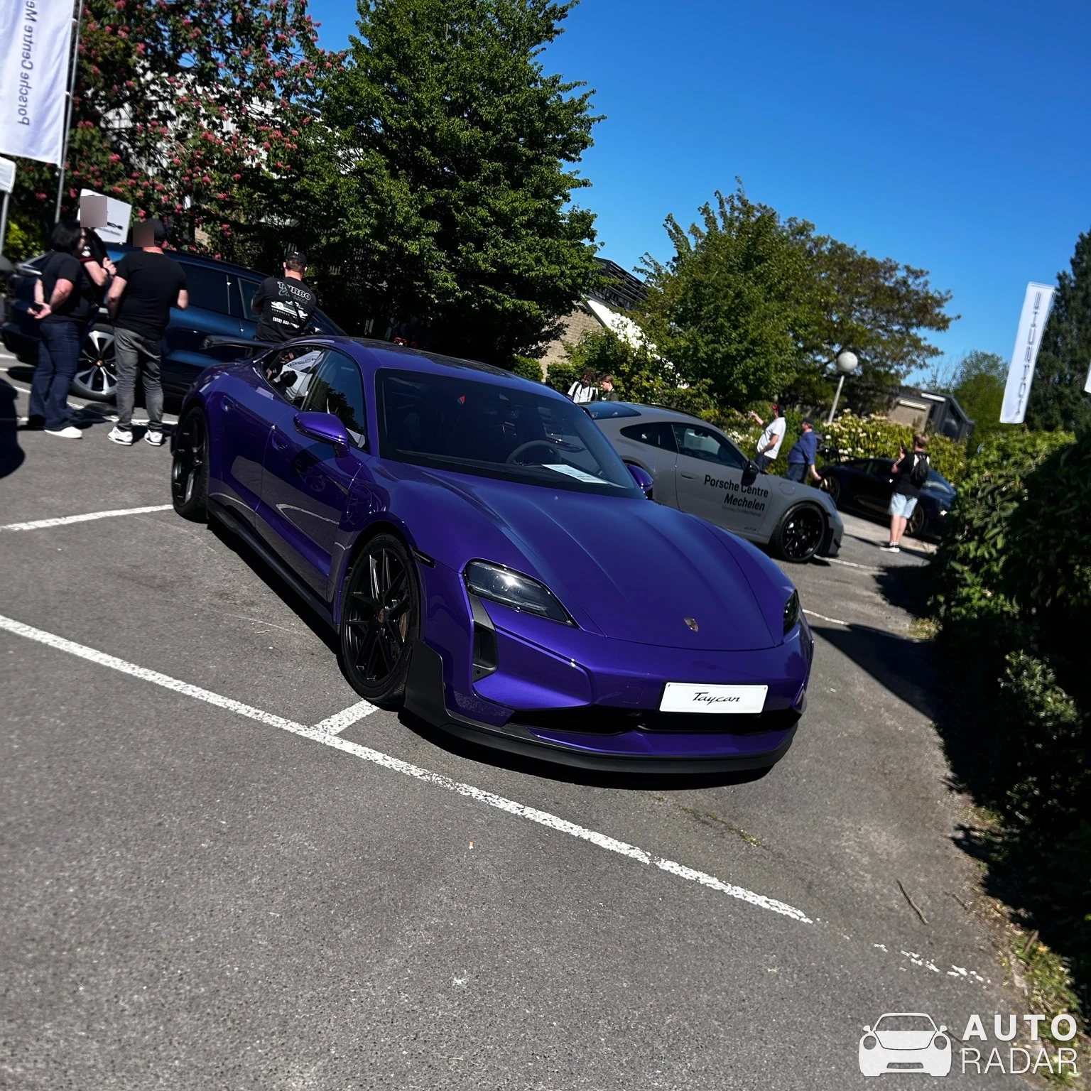 Porsche Taycan Turbo GT Weissach spotted in Leuven