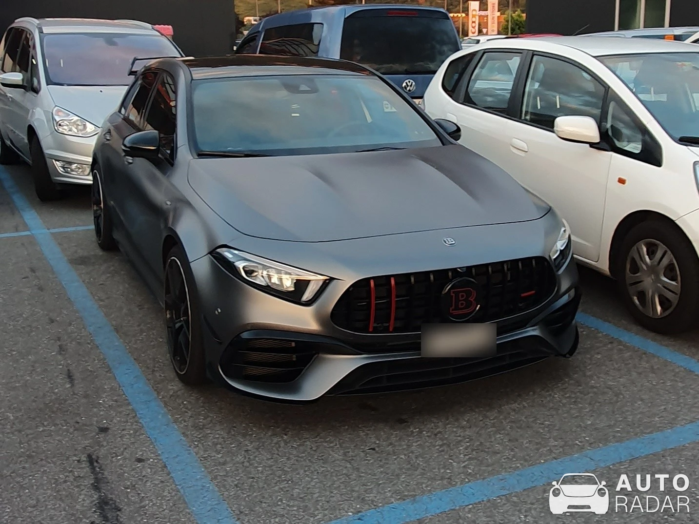 Mercedes-AMG Brabus A B45 W177 spotted in Villeneuve