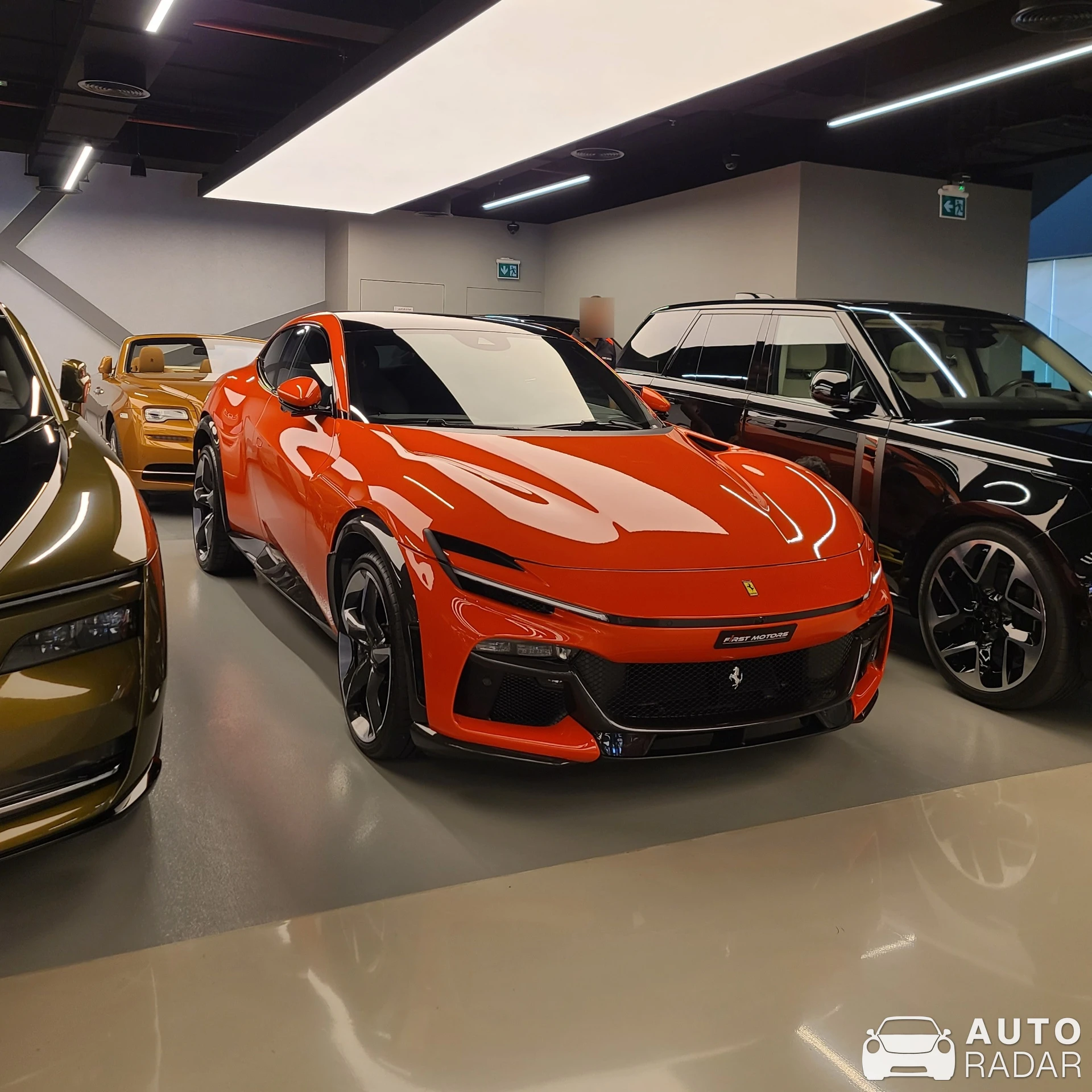 Ferrari Purosangue spotted in Dubai, United Arab Emirates
