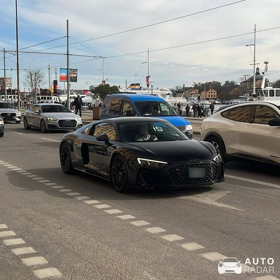 Audi R8 V10 2019 spotted