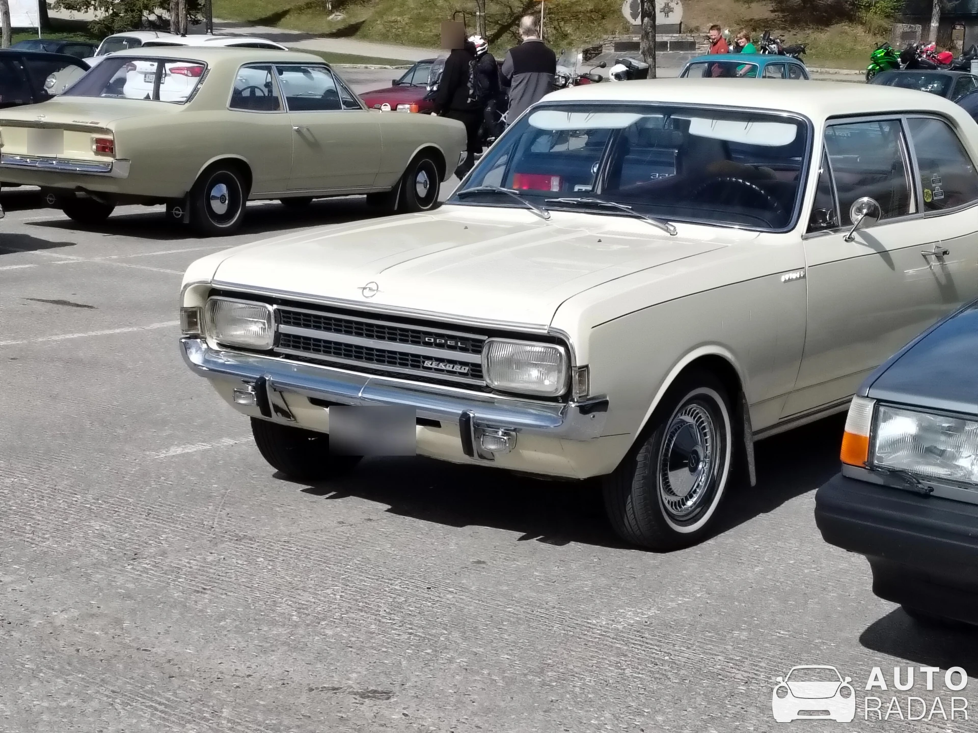 Opel Rekord spotted in Lahti