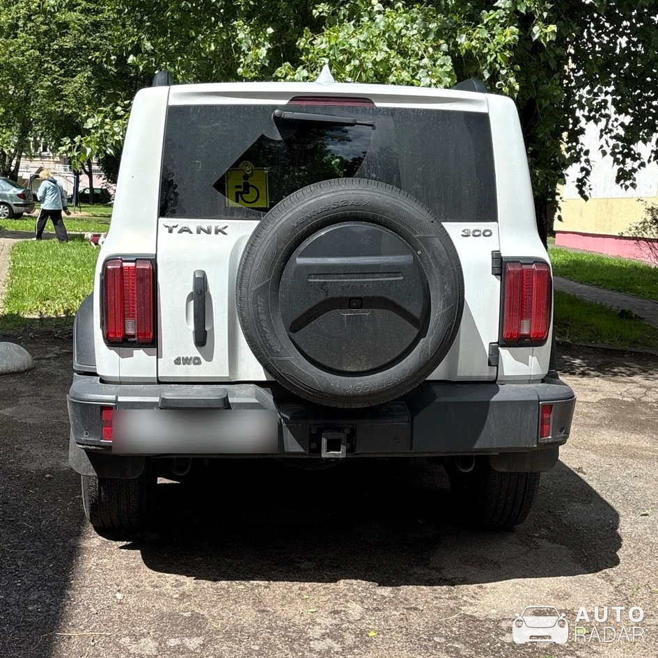 GWM Tank 300 spotted in Minsk