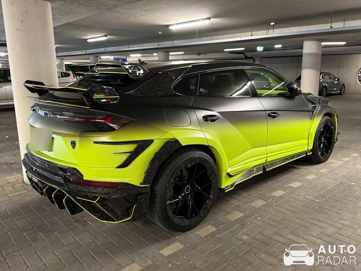 Lamborghini Urus Mansory Venatus Evo S spotted in Eindhoven