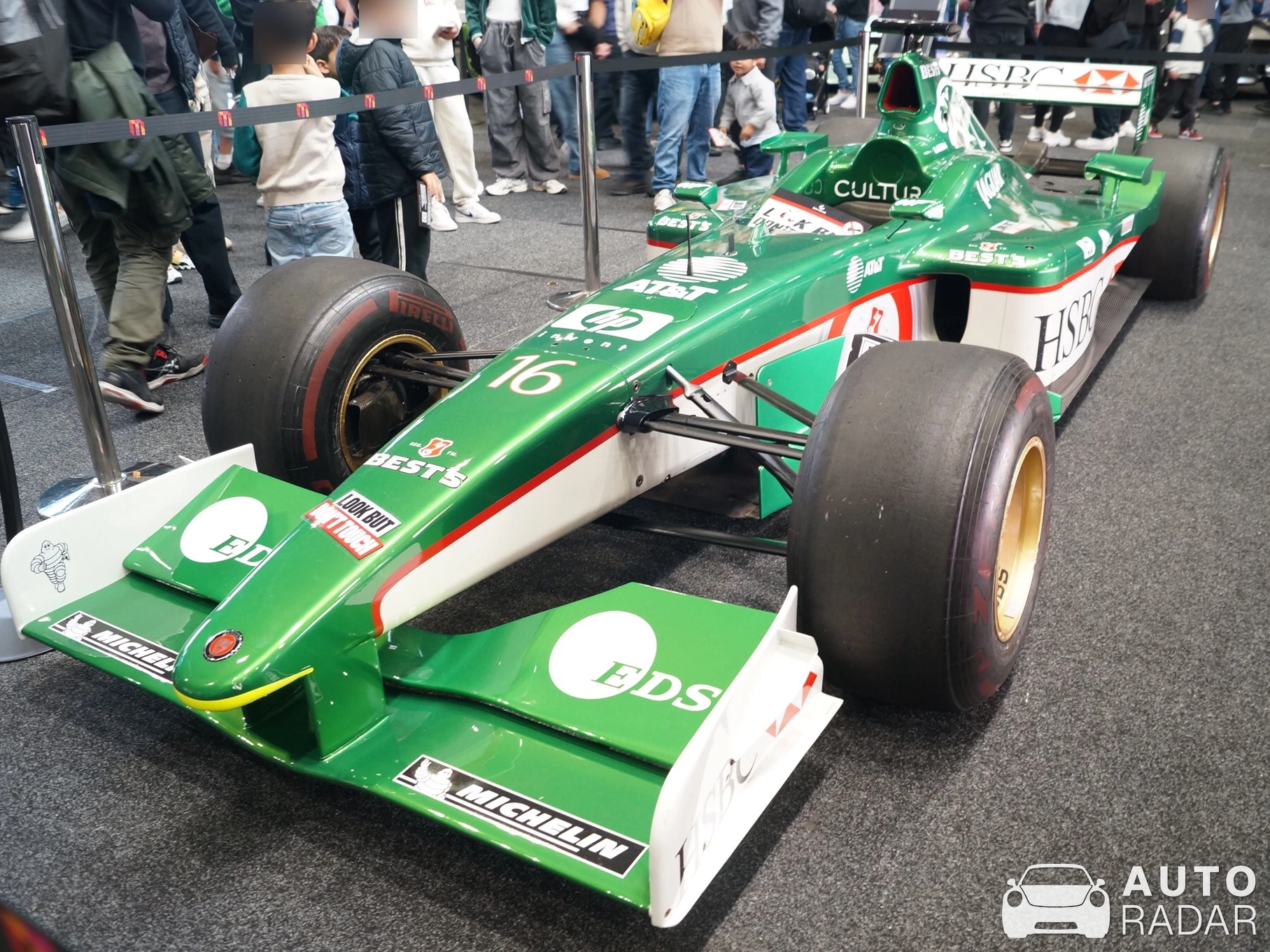 Jaguar R2 spotted in Docklands