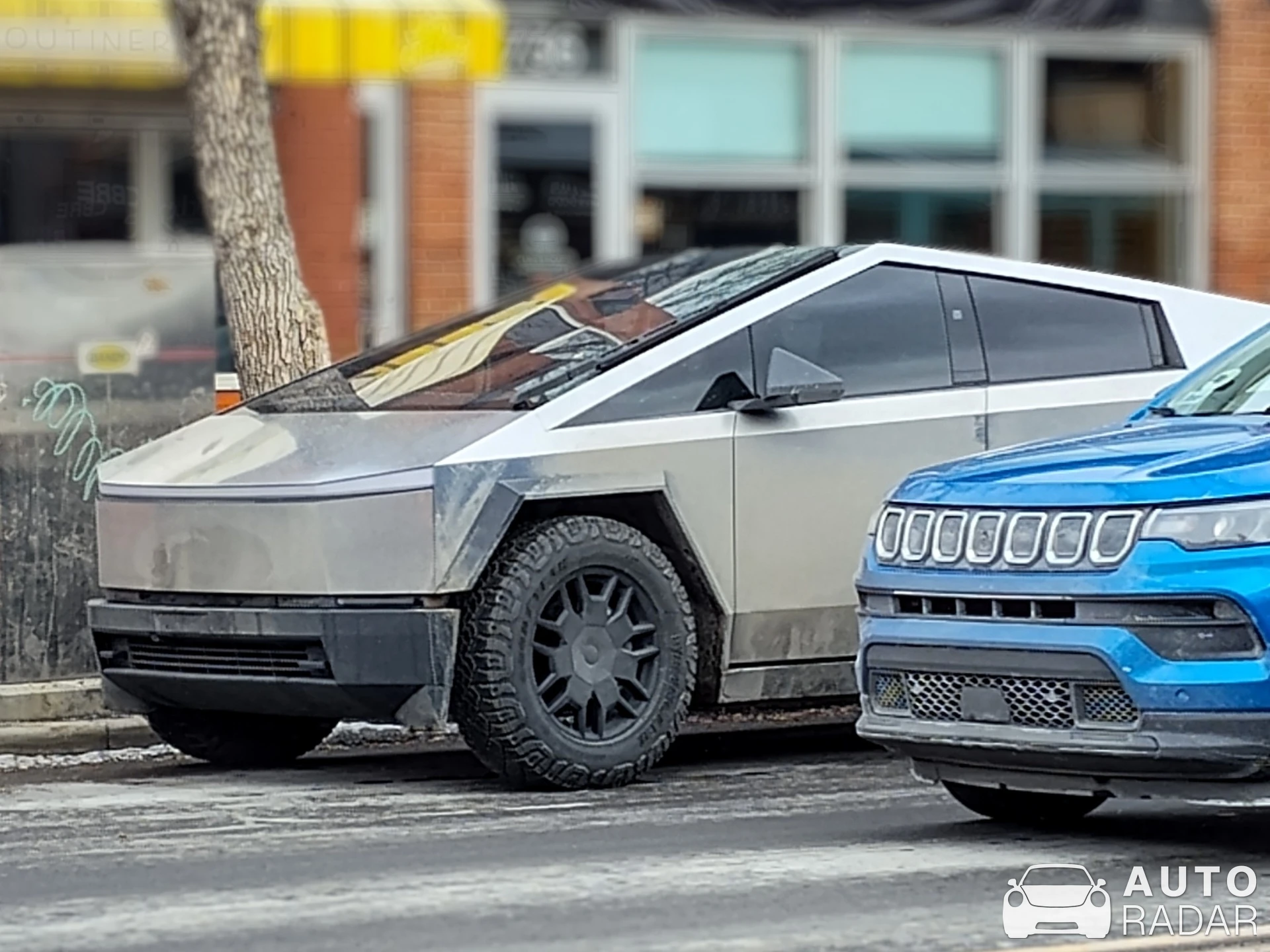 Tesla Cybertruck spotted in Calgary, Canada
