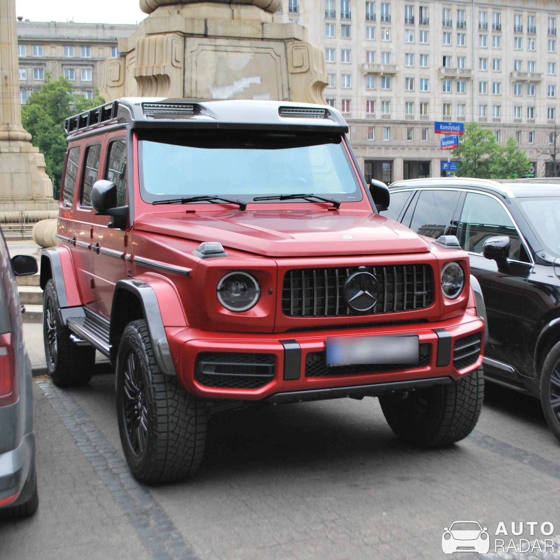 Mercedes-AMG G 63 4x4² W463 spotted in Warszawa, Poland