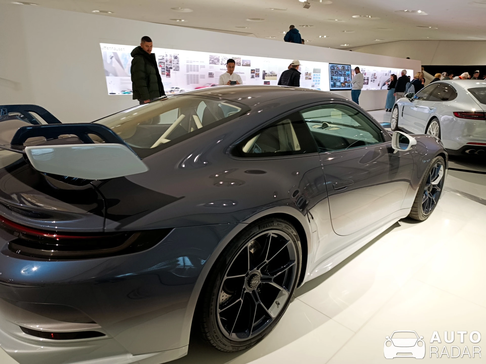 Porsche 992 GT3 Shark spotted in Stuttgart, Germany