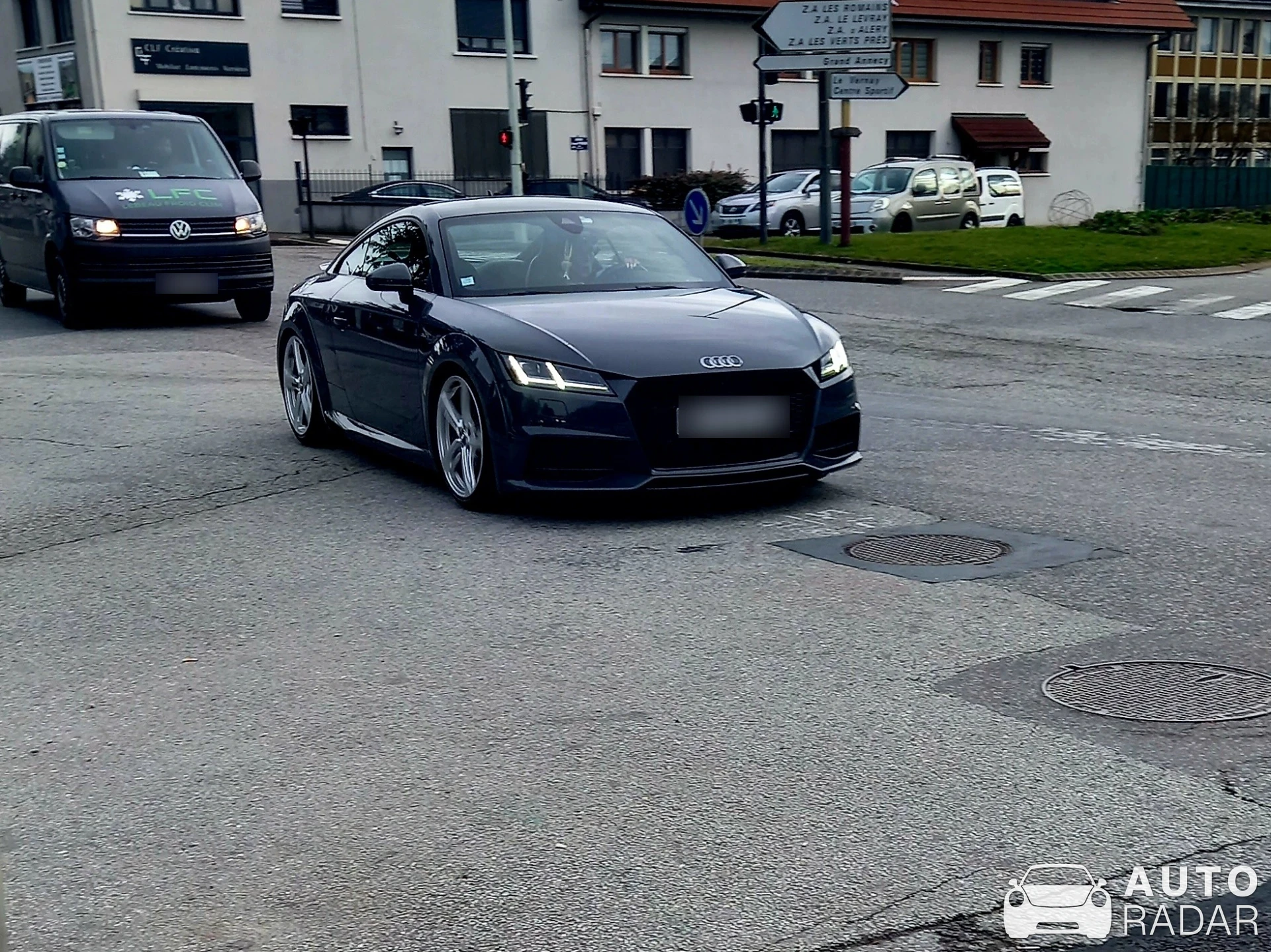 Audi TT 8S spotted in Annecy