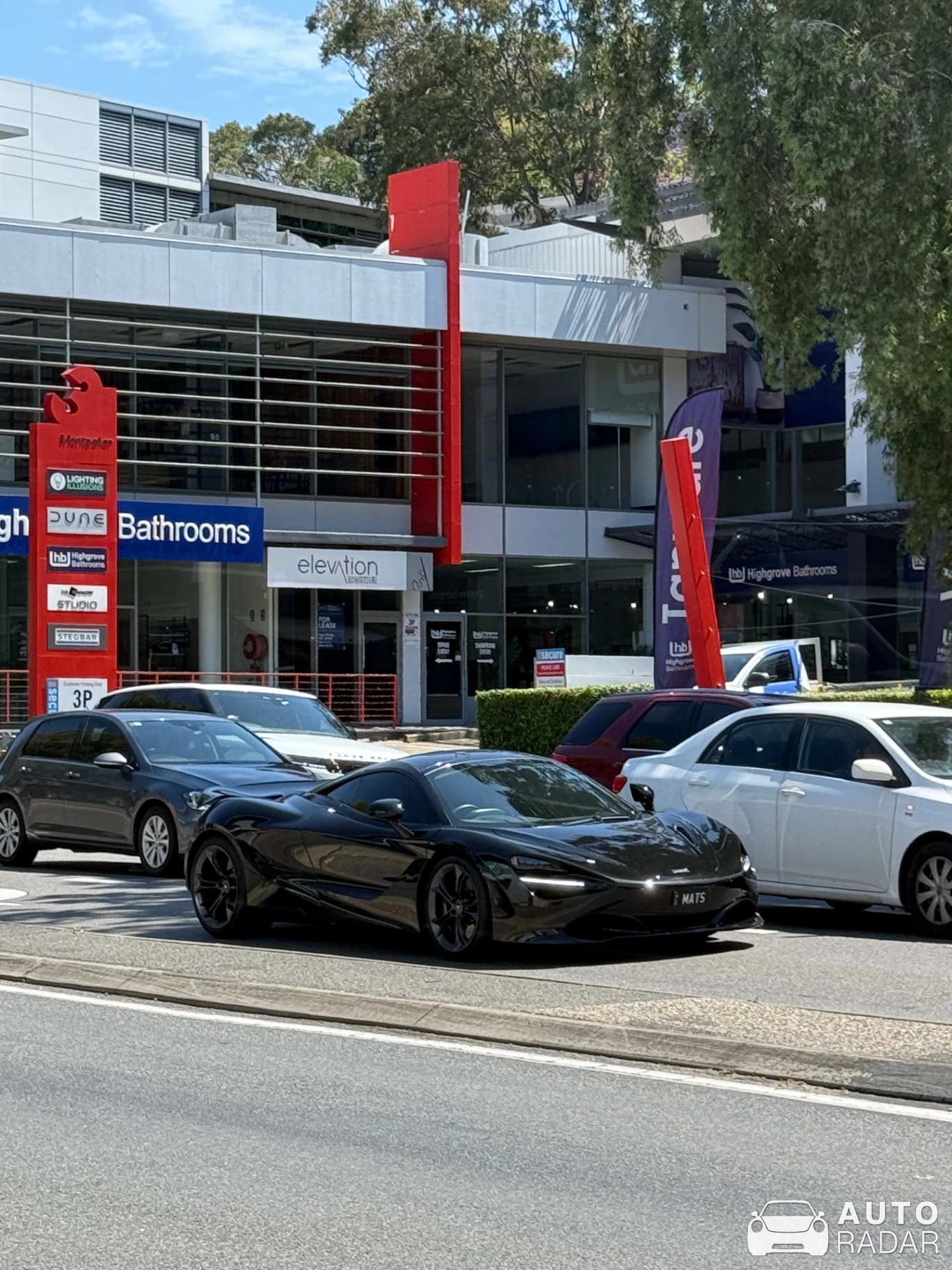 McLaren 720S Spider spotted in Fortitude Valley, Australia