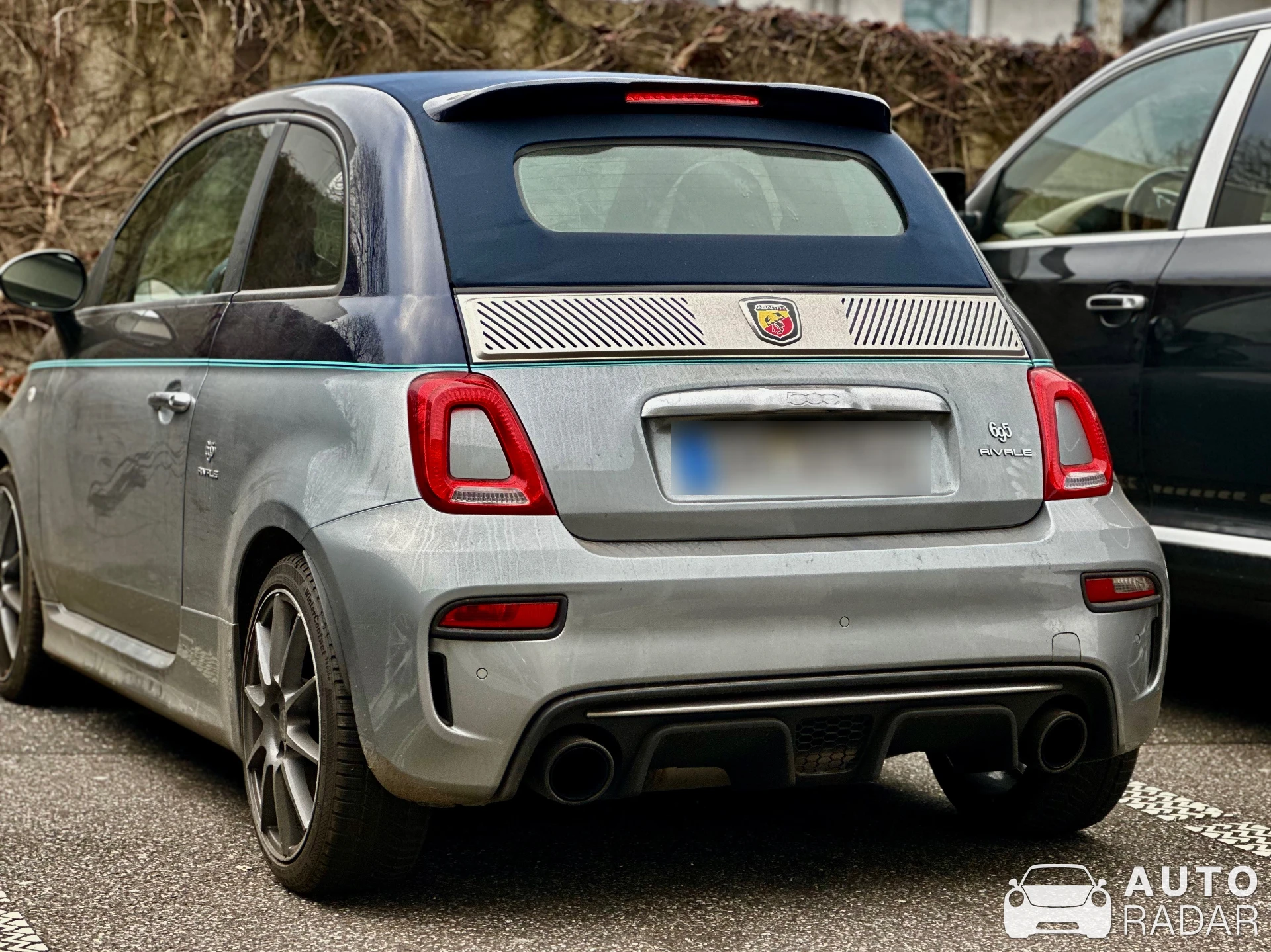 Abarth 695C Rivale spotted in Düsseldorf