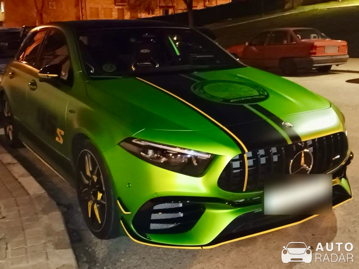 Mercedes-AMG A 45 S W177 Edition 55 spotted in Colmenar Viejo