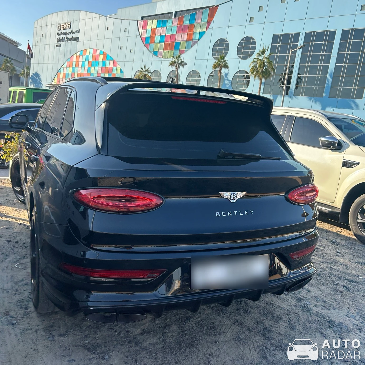 Bentley Bentayga spotted in Dubai, United Arab Emirates